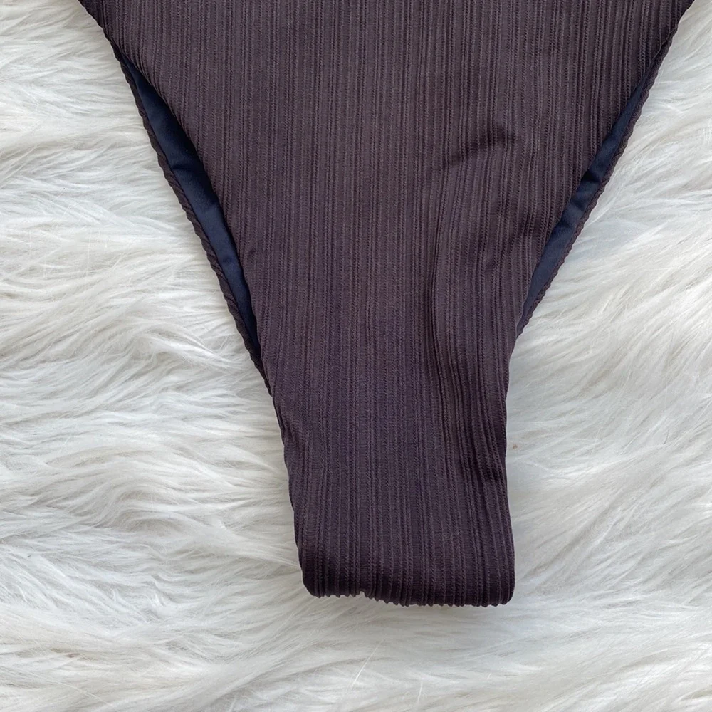 Frankie’s Bikinis | Dorothy Plissé Halter One Piece Swimsuit